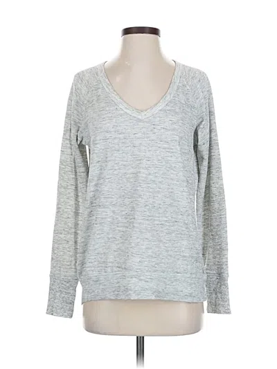 Pre-owned Eddie Bauer Long Sleeve T-shirt In Gray