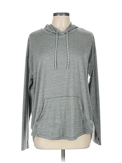 Pre-owned Eddie Bauer Long Sleeve T-shirt In Gray