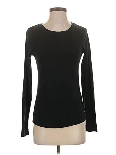 Pre-owned Eddie Bauer Long Sleeve T-shirt In Black