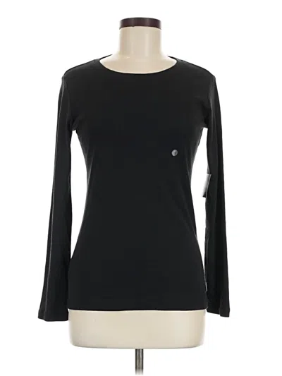 Eddie Bauer Long Sleeve T-shirt In Black