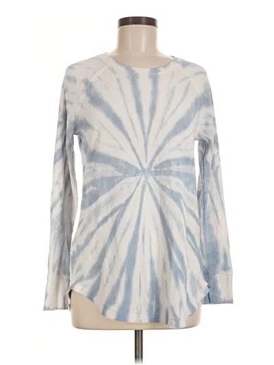 Pre-owned Eddie Bauer Long Sleeve T-shirt In Blue