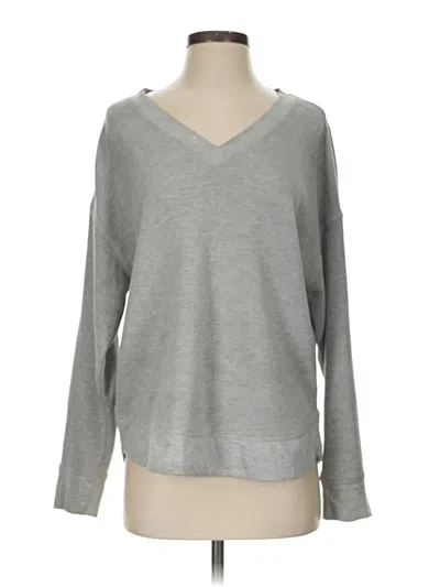 Pre-owned Eddie Bauer Long Sleeve T-shirt In Gray