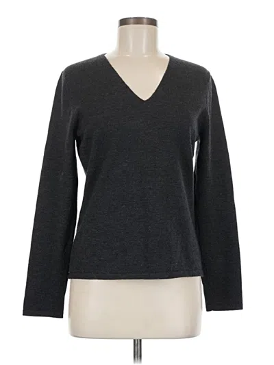 Pre-owned Eddie Bauer Long Sleeve T-shirt In Gray