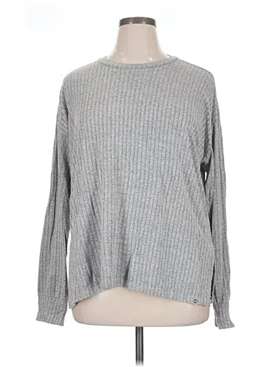 Pre-owned Eddie Bauer Long Sleeve T-shirt In Gray