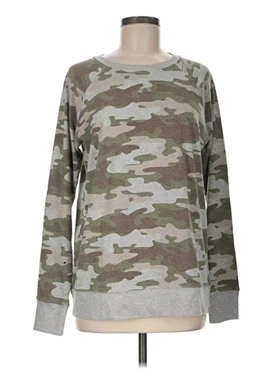 Pre-owned Eddie Bauer Long Sleeve T-shirt In Gray