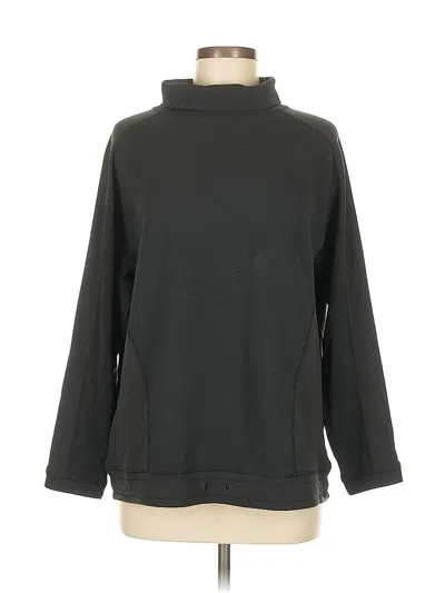 Pre-owned Eddie Bauer Long Sleeve Turtleneck In Gray