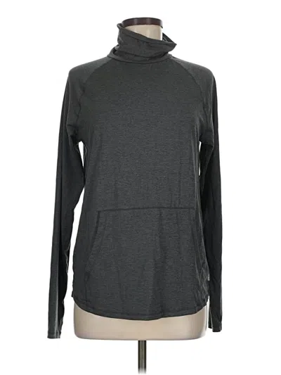 Pre-owned Eddie Bauer Long Sleeve Turtleneck In Gray