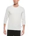 Eddie Bauer Knit Lounge Shirt In White