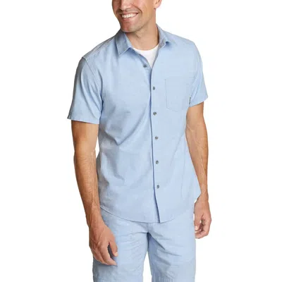 Eddie Bauer Men's Camano Short-sleeve Shirt - Solid In Multi