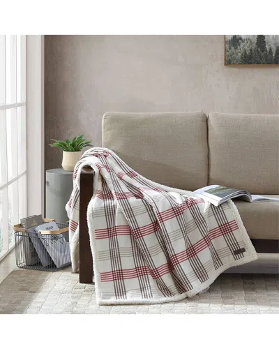 Eddie Bauer New Castle Sherpa Plush Throw