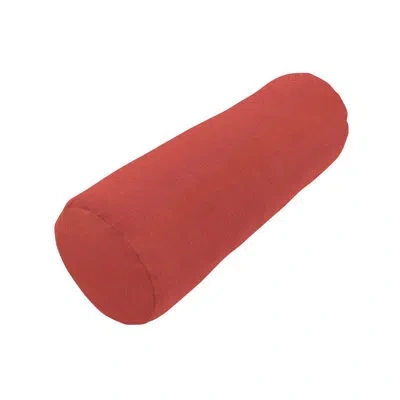 Eddie Bauer Outdoor Sunbrella Knife Edge Bolster Pillow In Canvas Henna Sunbrella® Canvas