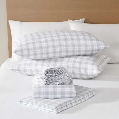 Eddie Bauer Penstemon Plaid Temperature Regulating In Gray Plaid