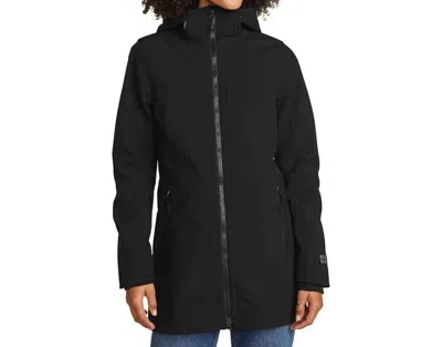 Eddie Bauer Point Vista Storm Repel Hooded Parka Coat In Black In Multi