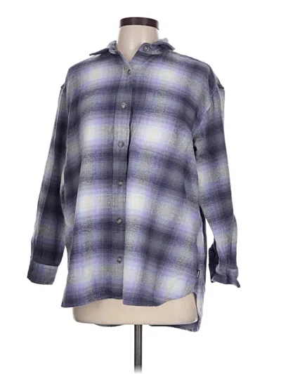 Pre-owned Eddie Bauer Poncho In Purple