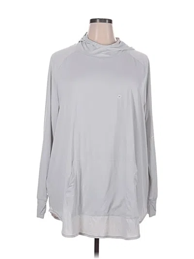 Pre-owned Eddie Bauer Poncho In Silver