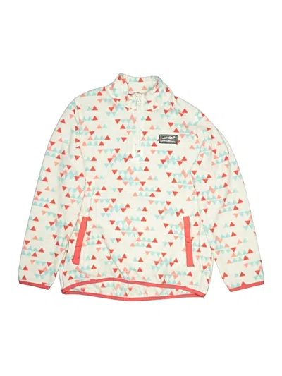 Pre-owned Eddie Bauer Kids' Poncho In White