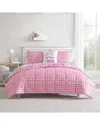 Eddie Bauer Preston Check Comforter Set In White