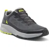 Eddie Bauer Primal Trail Sneaker In Grey/charcoal/lime