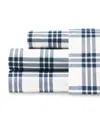 Eddie Bauer Printed 100% Cotton Percale 3-pc. Sheet Set, Twin Xl In Basic Plaid