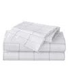 Eddie Bauer Printed 100% Cotton Percale 4-pc. Sheet Set, Full In Northern Plaid