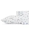 Eddie Bauer Printed 100% Cotton Percale 4-pc. Sheet Set, King
