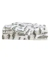 Eddie Bauer Printed 100% Cotton Percale 4-pc. Sheet Set, King