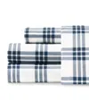 Eddie Bauer Printed 100% Cotton Percale 4-pc. Sheet Set, King In Basic Plaid