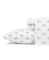 Eddie Bauer Printed 100% Cotton Percale 4-pc. Sheet Set, King In Oar