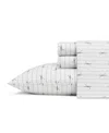 Eddie Bauer Printed 100% Cotton Percale 4-pc. Sheet Set, Queen In Downstream