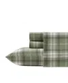 Eddie Bauer Printed Cotton Flannel 3-pc. Sheet Set, Twin