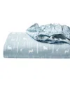 Eddie Bauer Printed Cotton Flannel 3-pc. Sheet Set, Twin In Birch Forest