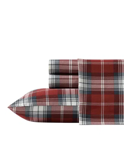 Eddie Bauer Printed Cotton Flannel 4-pc. Sheet Set, Full