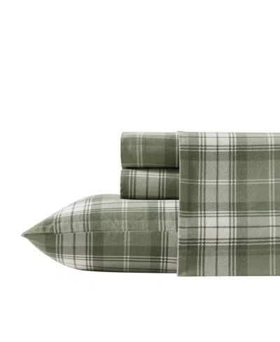 Eddie Bauer Printed Cotton Flannel 4-pc. Sheet Set, Full
