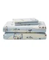 Eddie Bauer Printed Cotton Flannel 4-pc. Sheet Set, King In Penguins