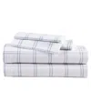 Eddie Bauer Printed Cotton Flannel 4-pc. Sheet Set, Queen In Westridge Plaid