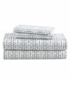 Eddie Bauer Printed Cotton Flannel 4-pc. Sheet Set, King In Wildwood Green