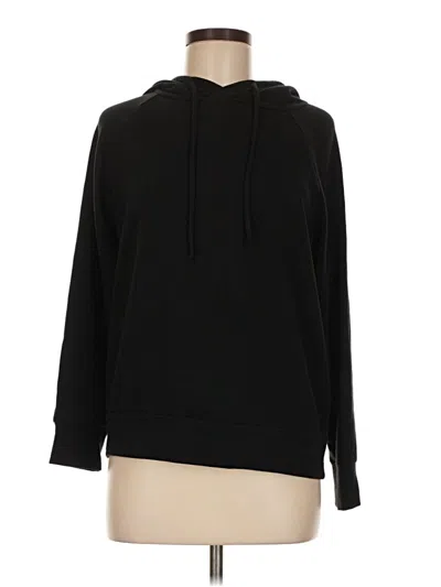 Pre-owned Eddie Bauer Pullover Hoodie In Black