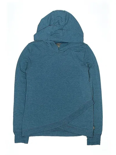 Pre-owned Eddie Bauer Kids' Pullover Hoodie In Blue
