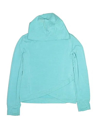 Pre-owned Eddie Bauer Kids' Pullover Hoodie In Blue