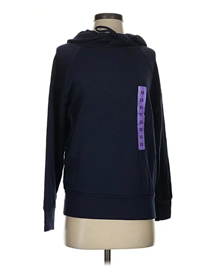 Pre-owned Eddie Bauer Pullover Hoodie In Blue