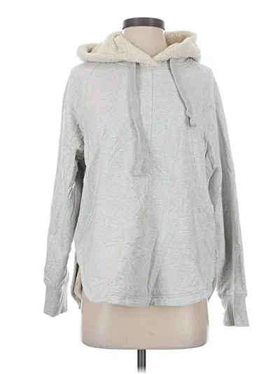 Pre-owned Eddie Bauer Pullover Hoodie In Gray