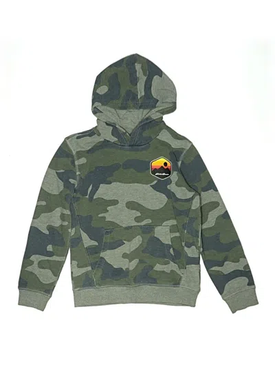 Pre-owned Eddie Bauer Kids' Pullover Hoodie In Green