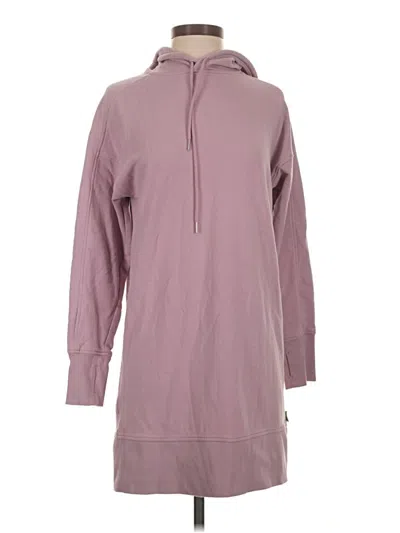 Pre-owned Eddie Bauer Pullover Hoodie In Purple