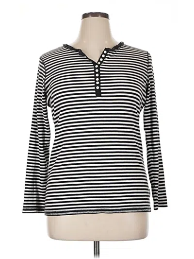 Pre-owned Eddie Bauer Pullover Sweater In Black