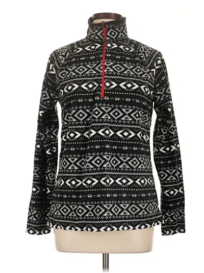 Pre-owned Eddie Bauer Pullover Sweater In Black