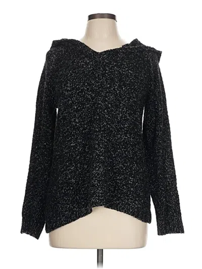 Pre-owned Eddie Bauer Pullover Sweater In Black