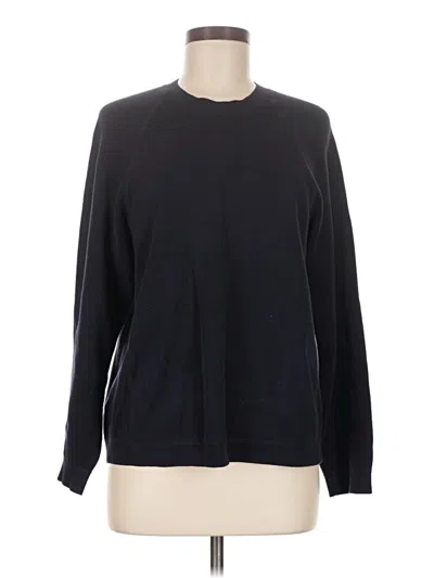 Pre-owned Eddie Bauer Pullover Sweater In Black