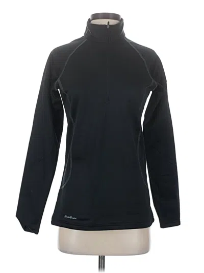 Pre-owned Eddie Bauer Pullover Sweater In Black