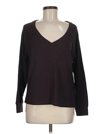 Pre-owned Eddie Bauer Pullover Sweater In Black