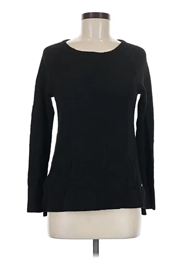 Pre-owned Eddie Bauer Pullover Sweater In Black